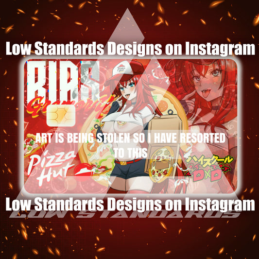 Pizza Hut Rias Credit Card Skin
