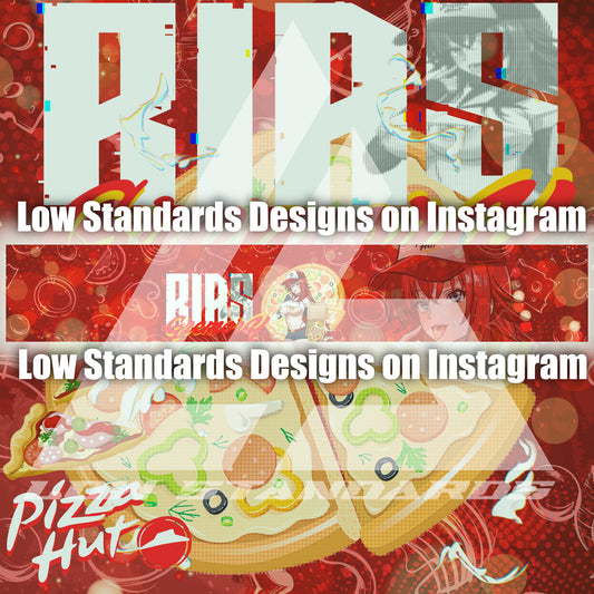 Pizza Hut Rias Gremory Windshield Banner