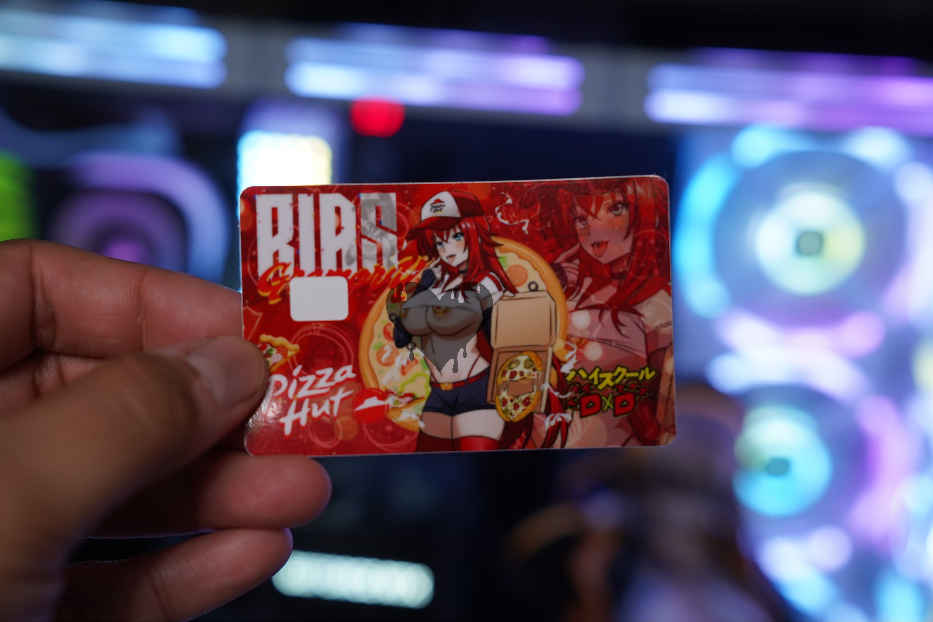 Credit Card Skin Pizza Rias