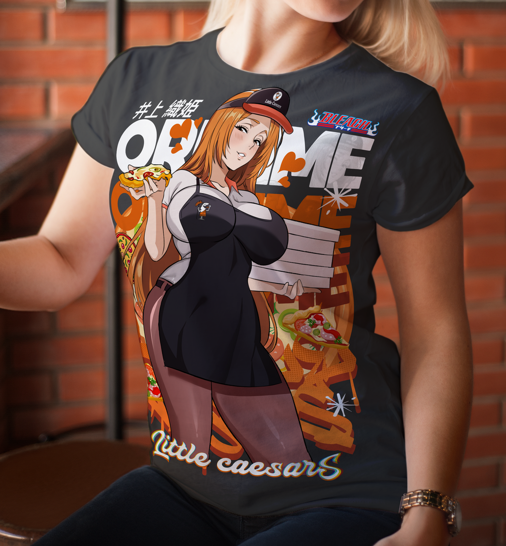 Screen Printed Apparel Pizza Orihime Inoue