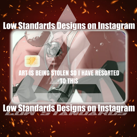 Plugged Up Credit Card Skin