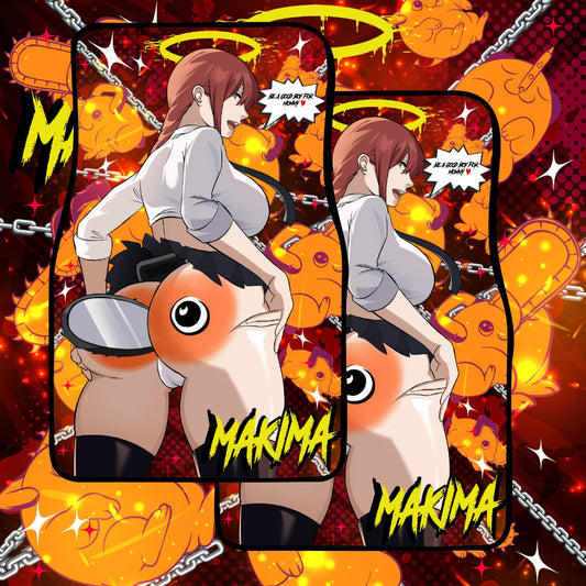 Ponchita Ass Makima Car Mats