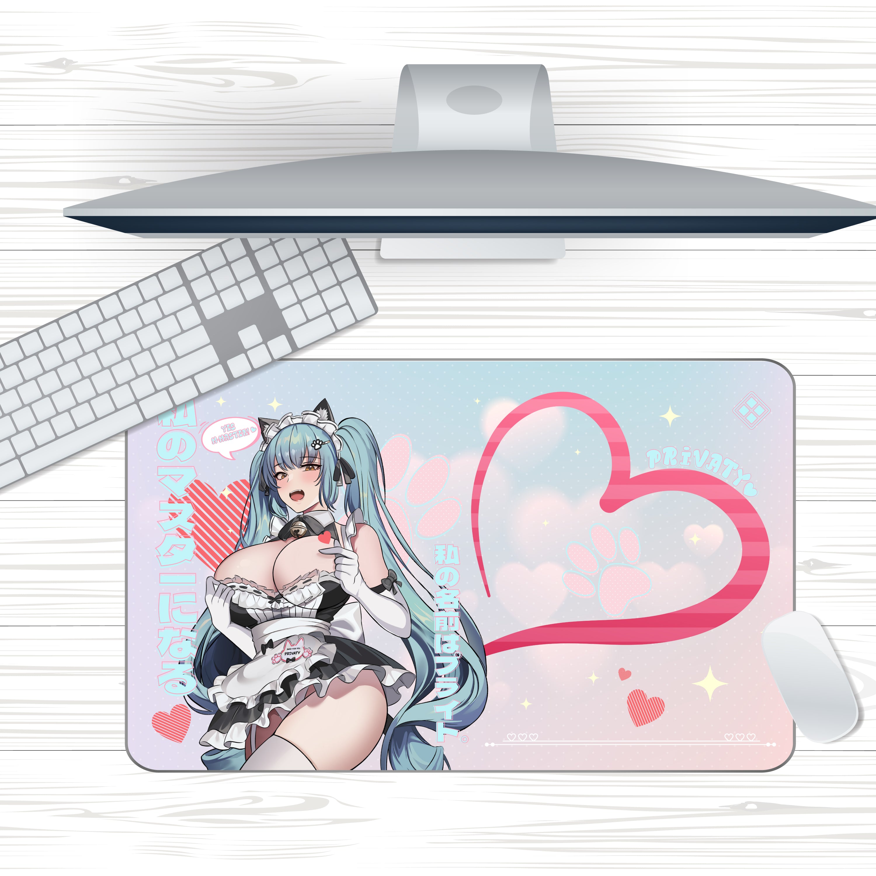 Anime Waifu Nikke Privaty Mousepad