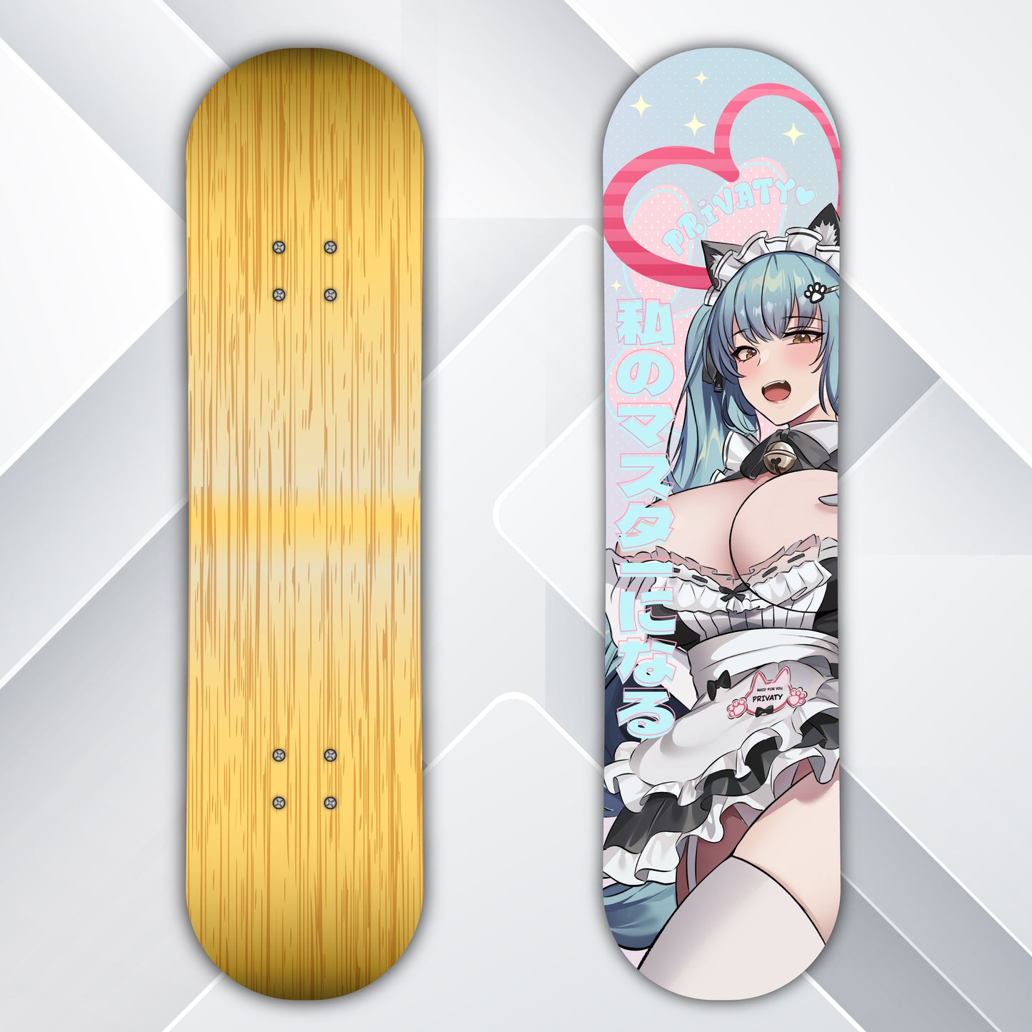 Nikke Sexy Maid Privaty Skate Deck