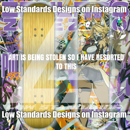 ZZZ Pulchra Fellini <3 Skate Deck