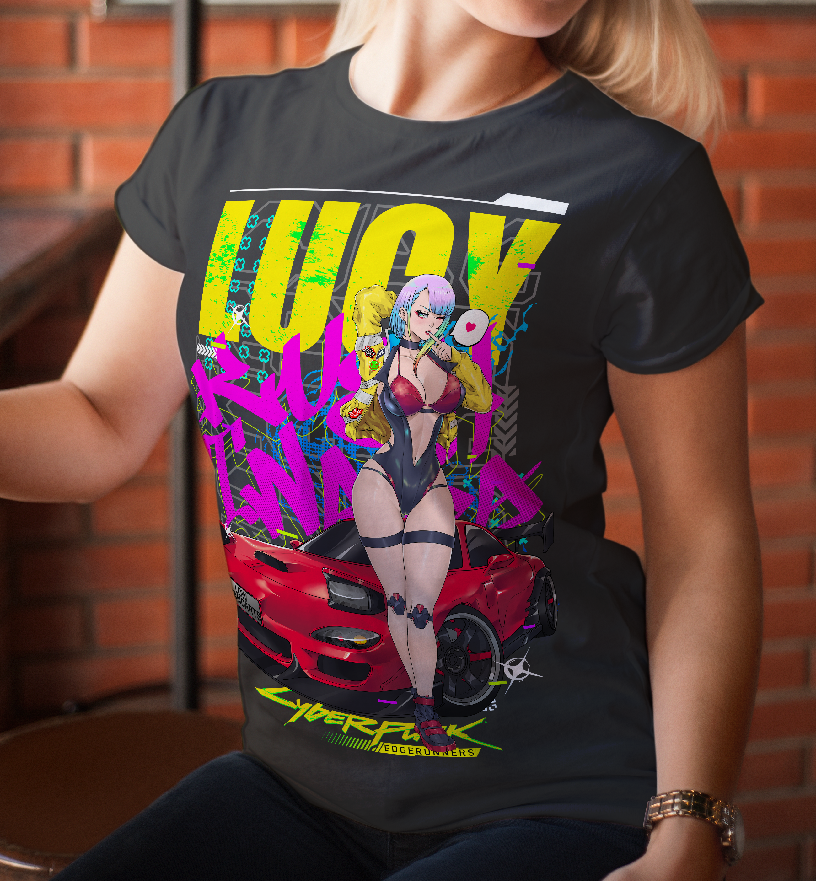 Screen Printed Apparel RX7 Edition Lucy