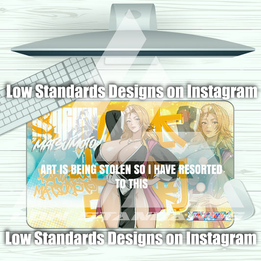 Seductive Rangiku Matsumoto Mousepad