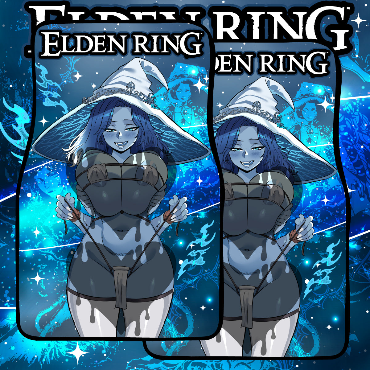 Anime Waifu Car Mats Ranni