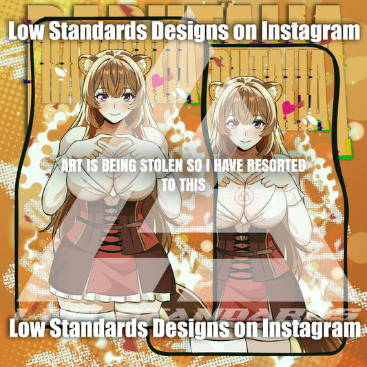 Raphtalia <3 Car Mats