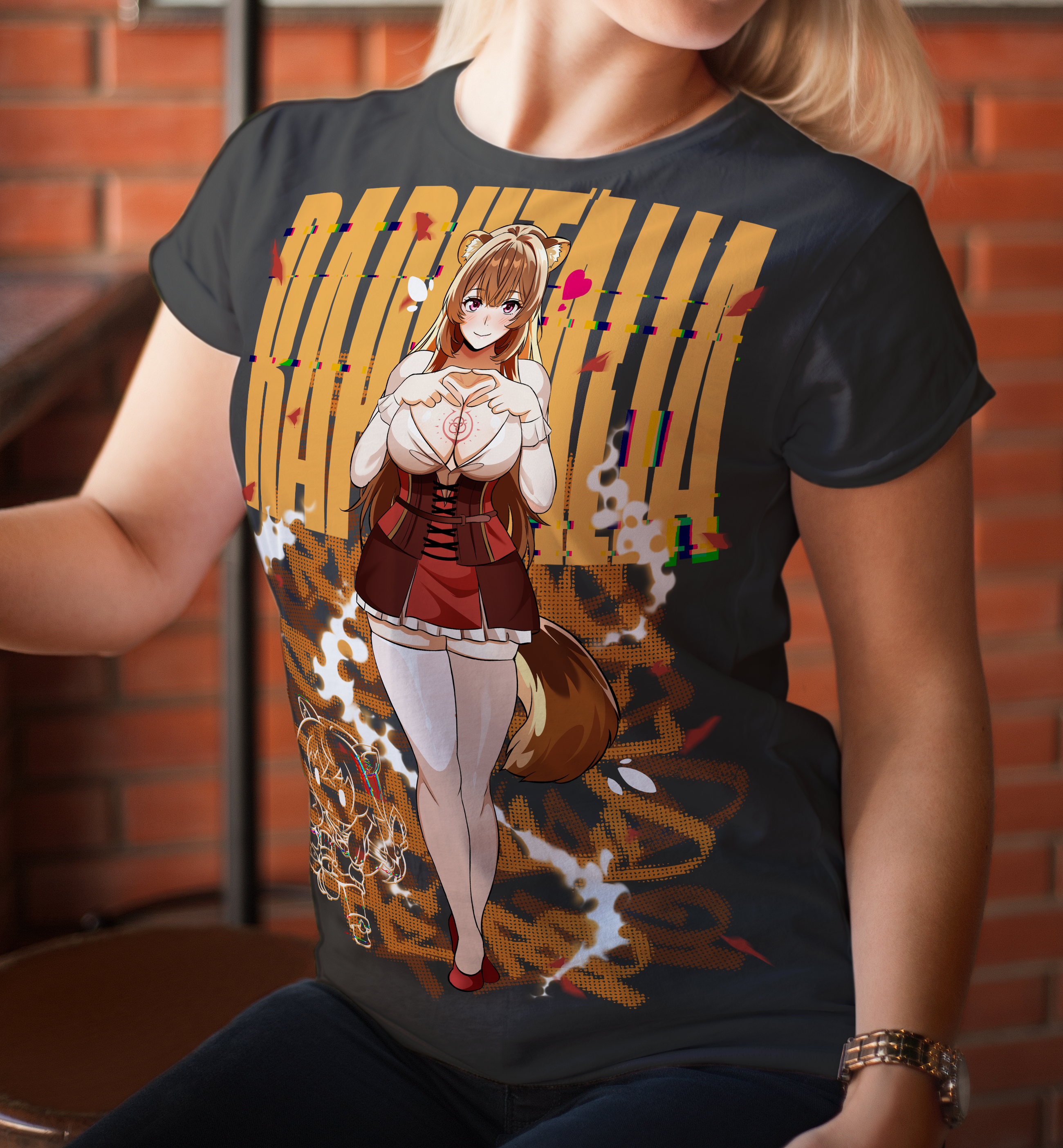 Screen Printed Apparel Raphtalia