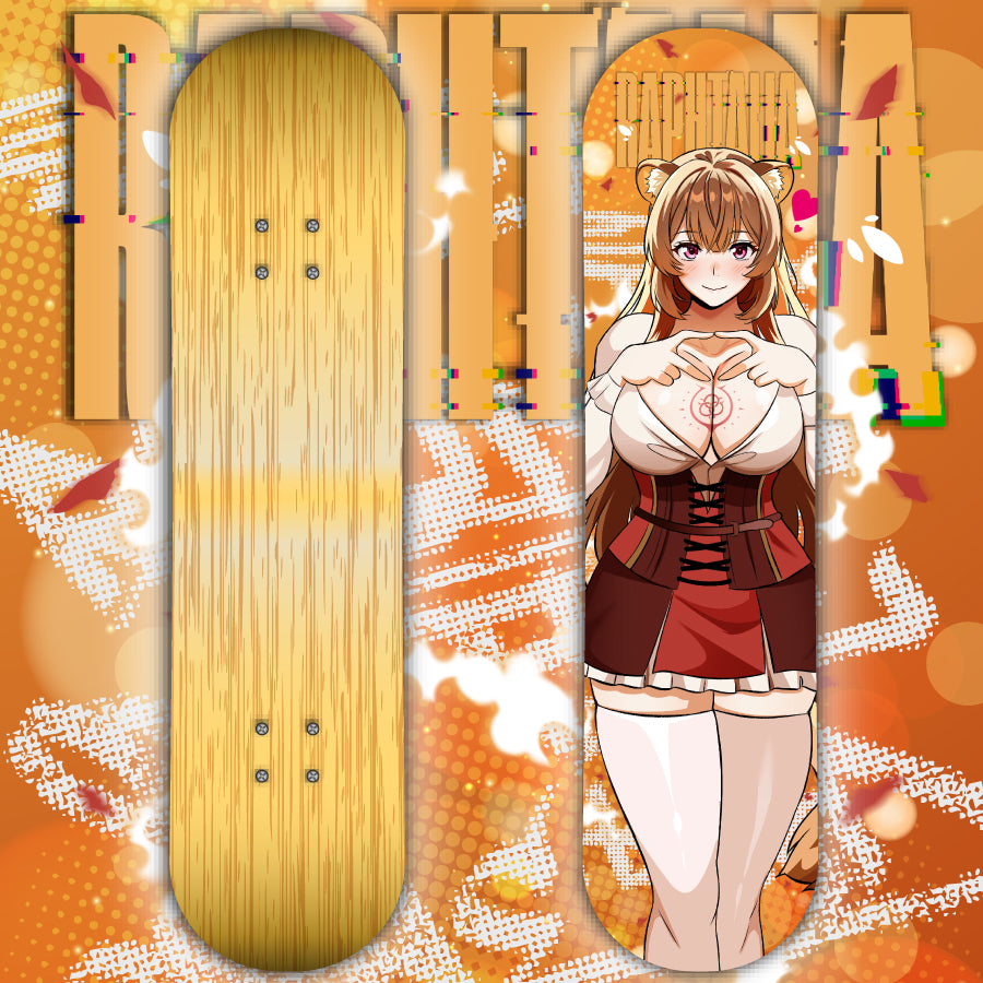 Anime Waifu Skate Deck Raphtalia