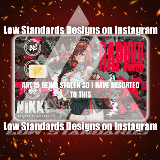 Rapi Redhood Credit Card Skin
