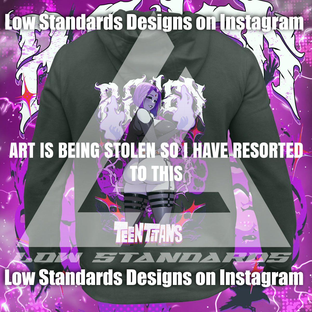 Seductive Raven Ass Shirt & Hoodie