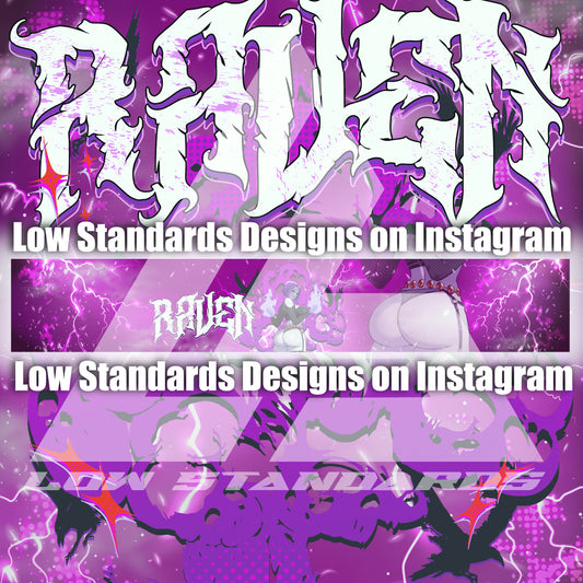 Seductive Raven Ass Windshield Banner