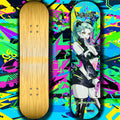 Anime Waifu Skate Deck Rebecca V2