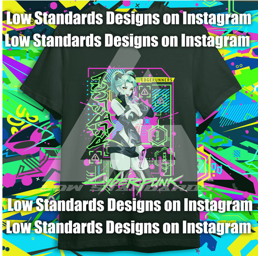 Cyberpunk Rebecca V2 Shirt & Hoodie