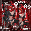 Anime Waifu Car Mats Red Hood
