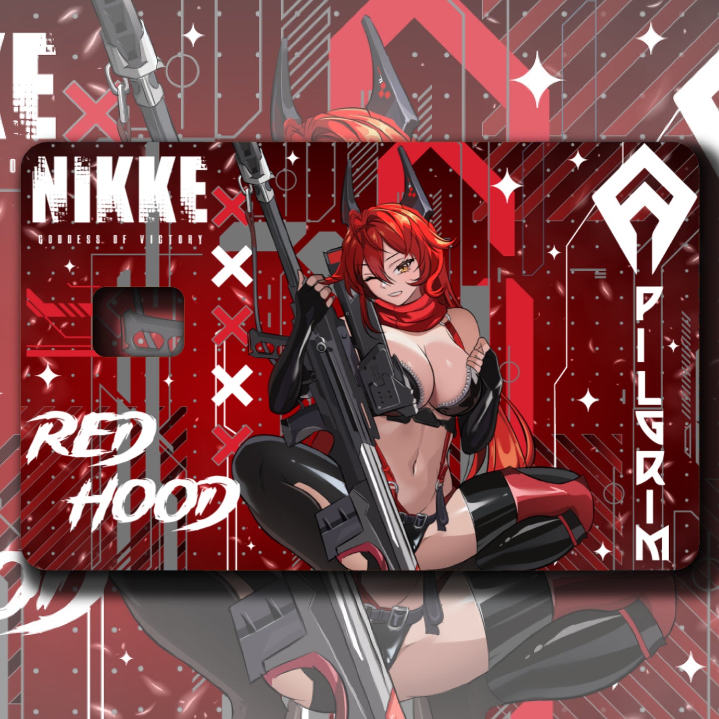 Nikke Red Hood Credit Card Skin