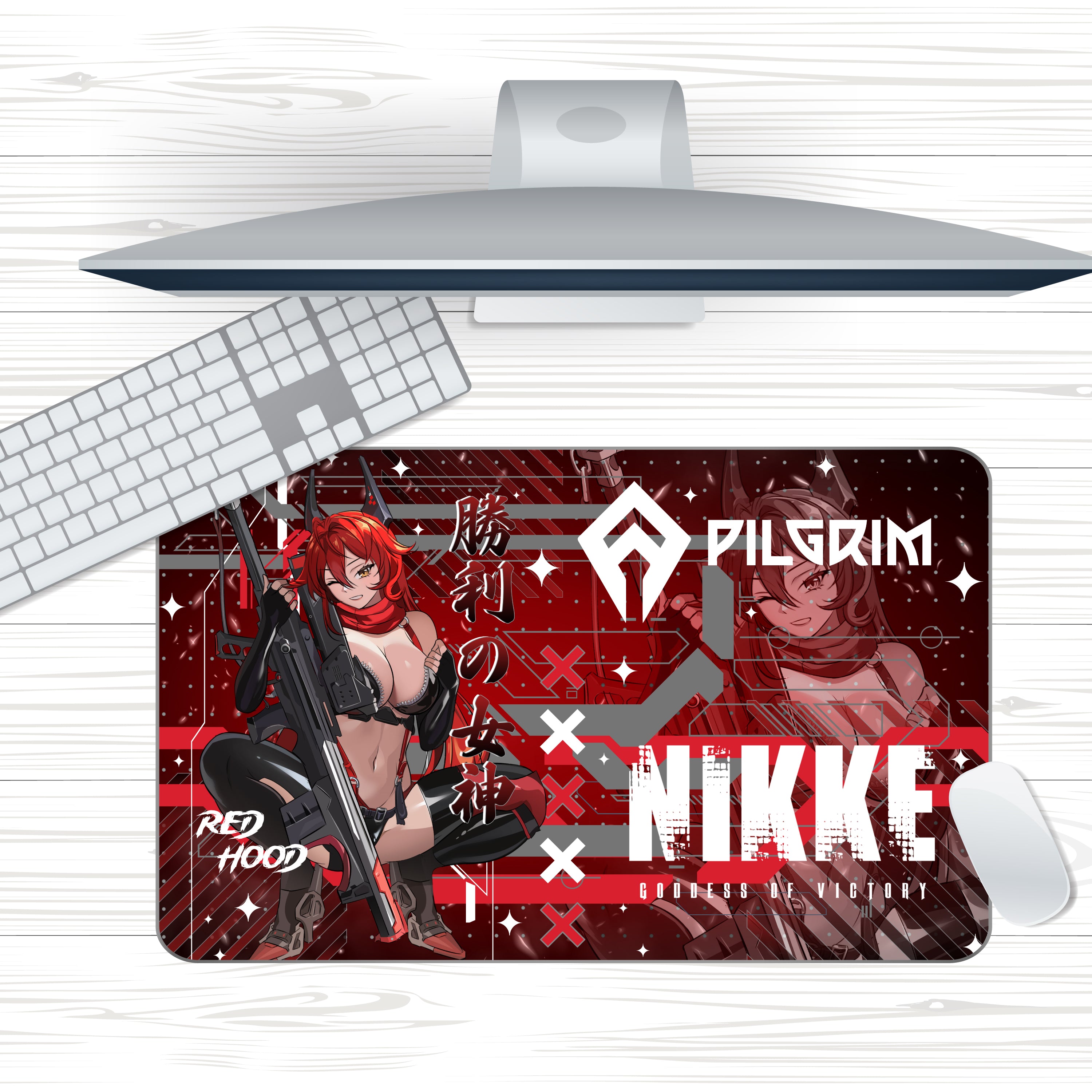 Anime Waifu Nikke Red Hood V1 Mousepad