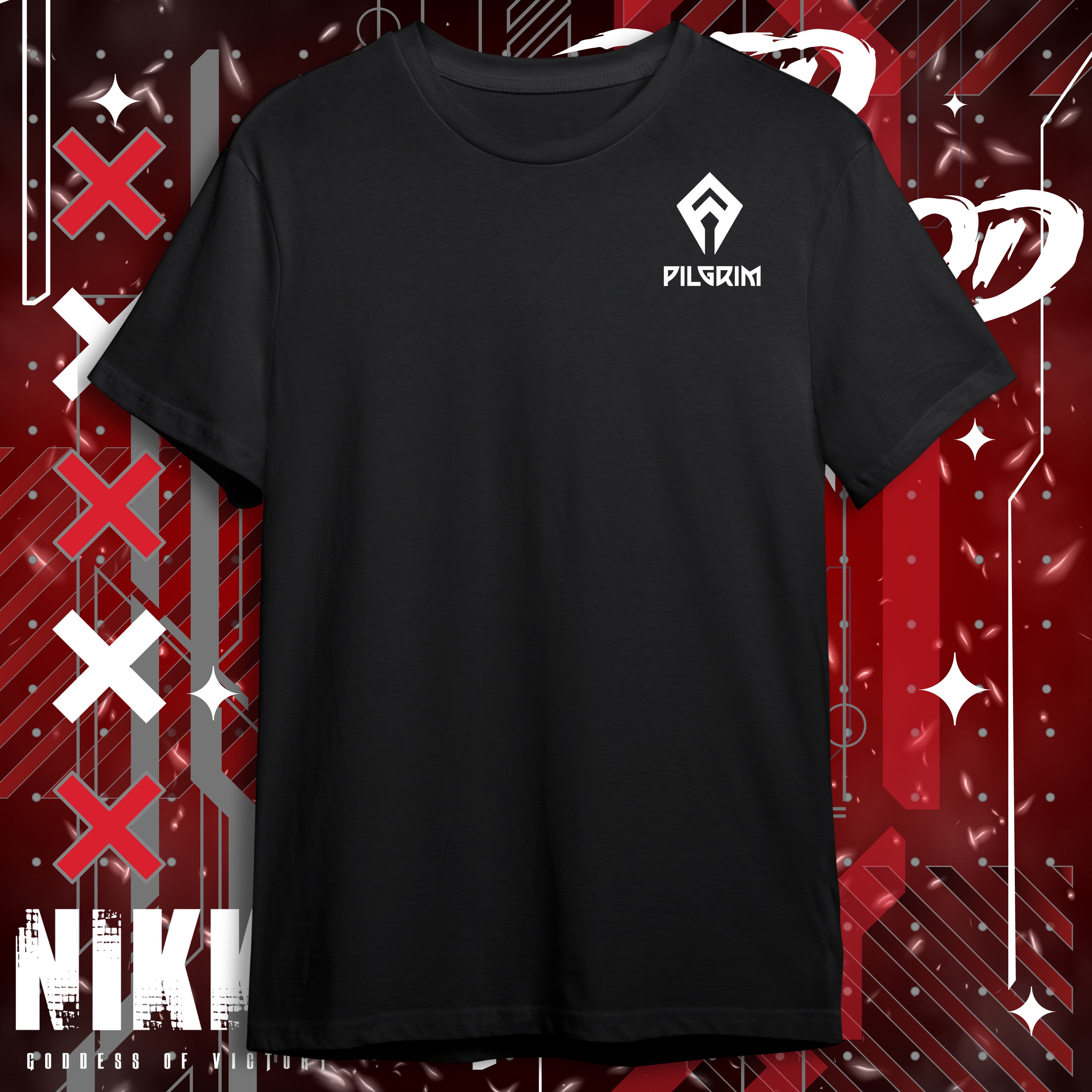 Screen Printed Apparel Red Hood