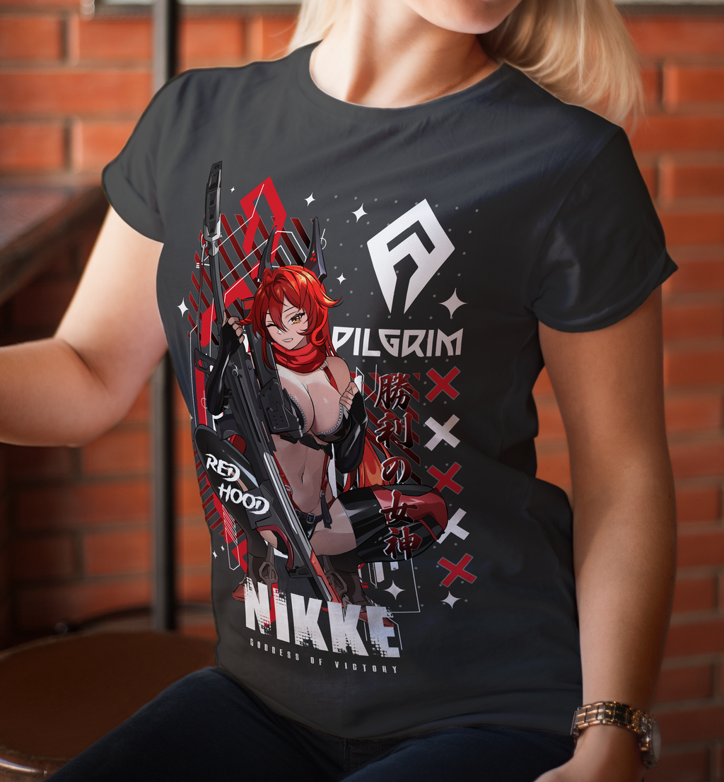 Screen Printed Apparel Red Hood