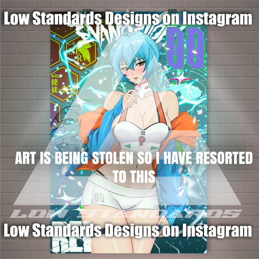 Rei Ayanami <3 Poster / Wall Banner