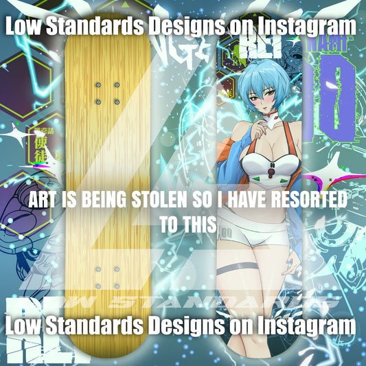 Rei Ayanami <3 Skate Deck