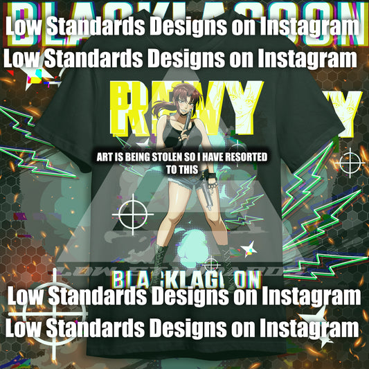 Black Lagoon Revy Shirt & Hoodie