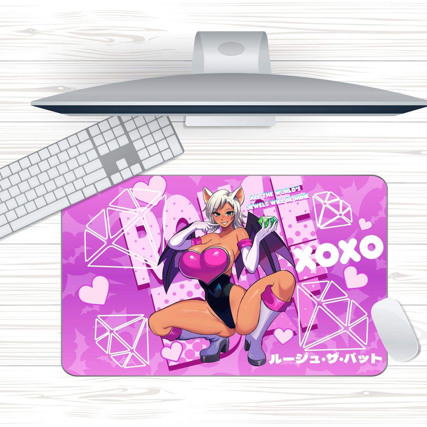 Rouge the Bat <3 Mousepad