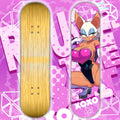Anime Waifu Skate Deck Rouge the Bat