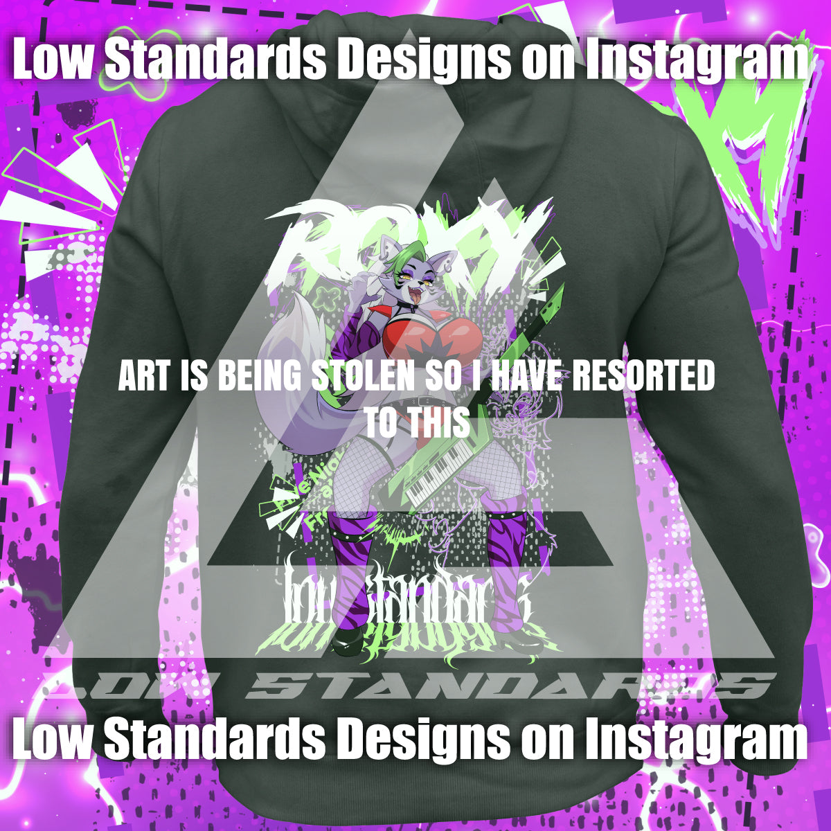 Seductive Roxy FNAF <3 Shirt & Hoodie