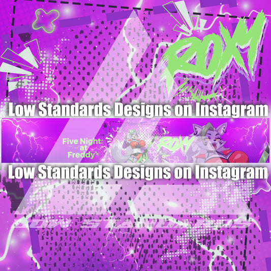 Seductive Roxy FNAF <3 Windshield Banner