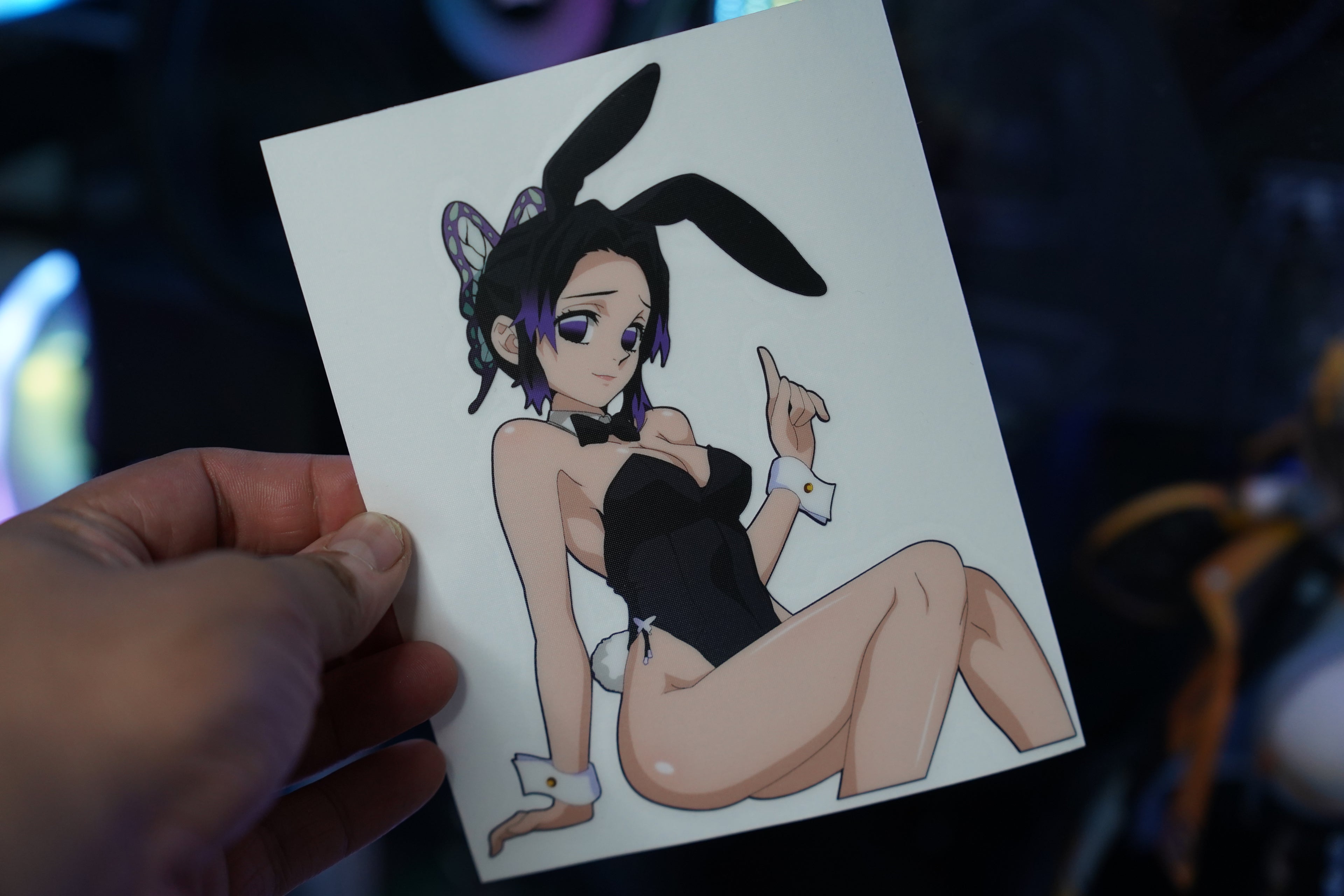 Bunny Girl Shinobu Decal #1