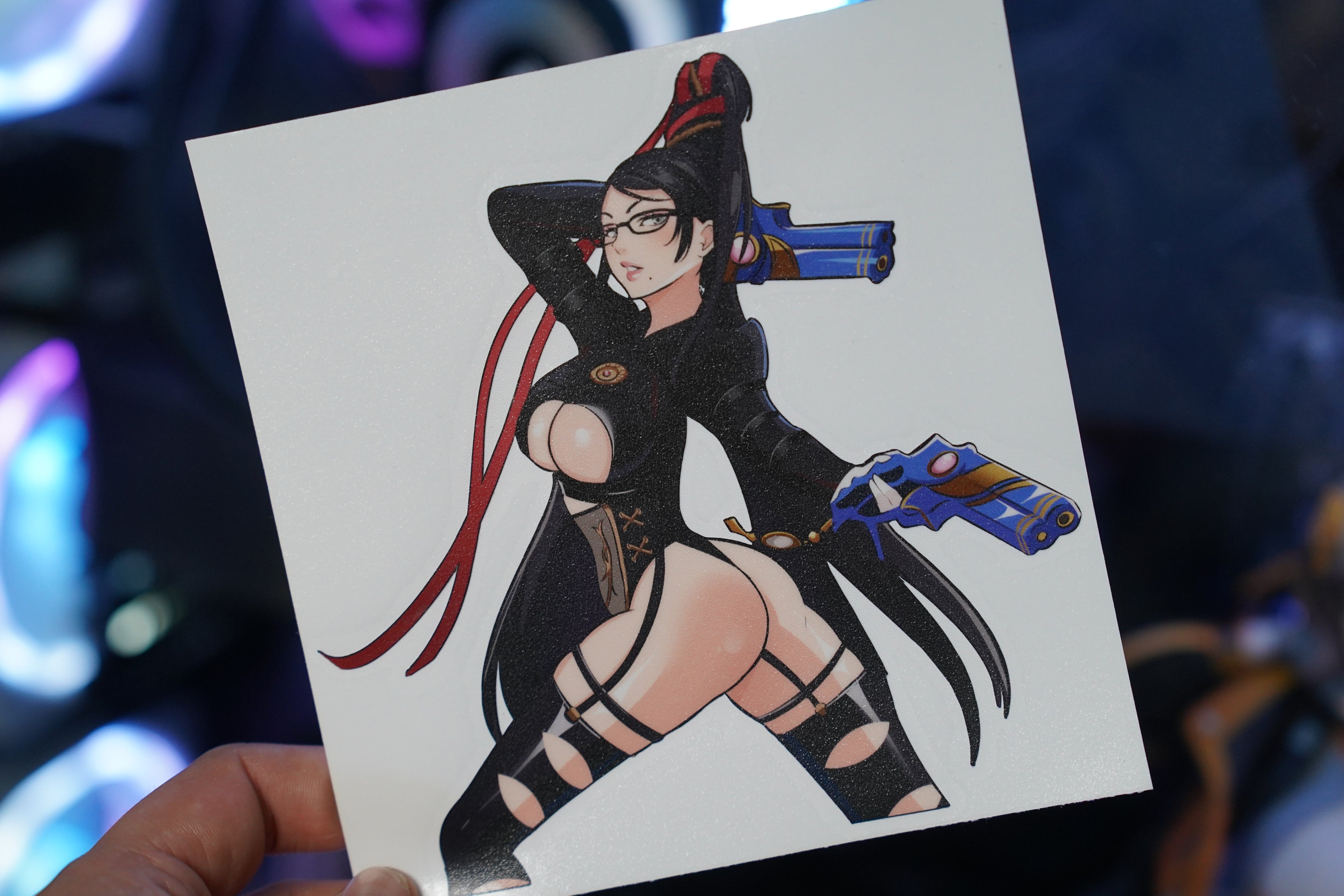Anime Waifu Bayonetta Decal #2