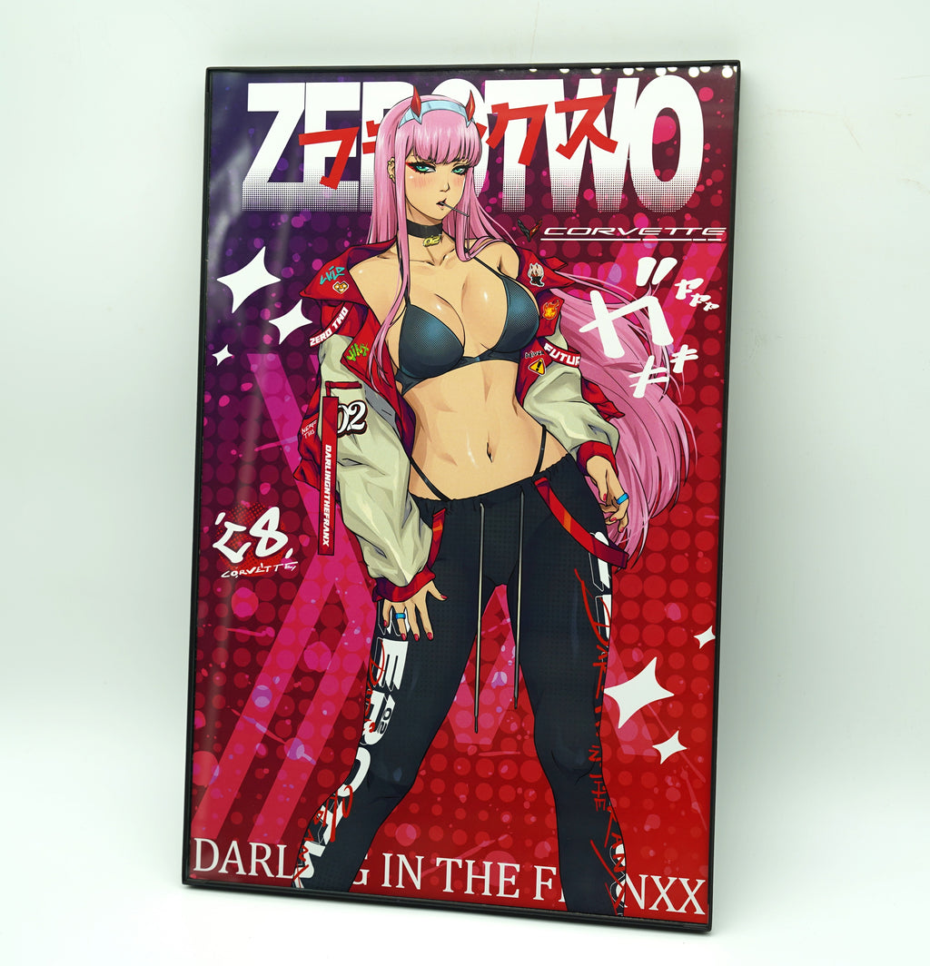 Anime Waifu Zero Two Poster / Wall Banner