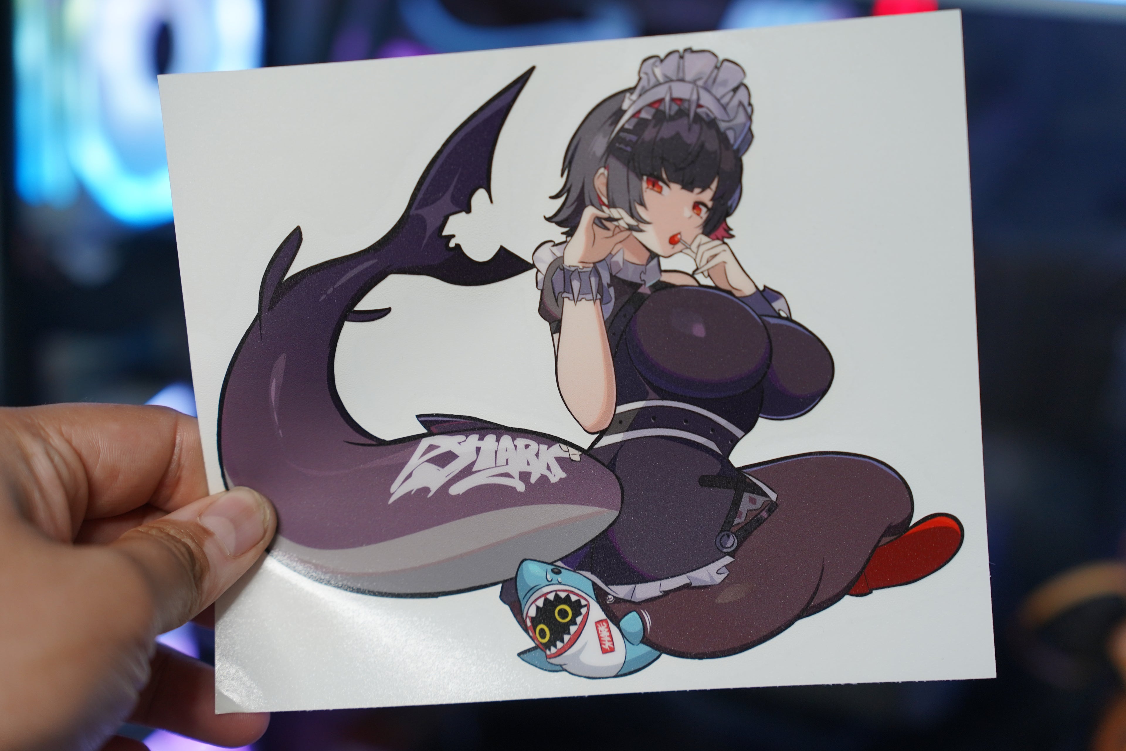 Anime Waifu Ellen Joe Decal #8