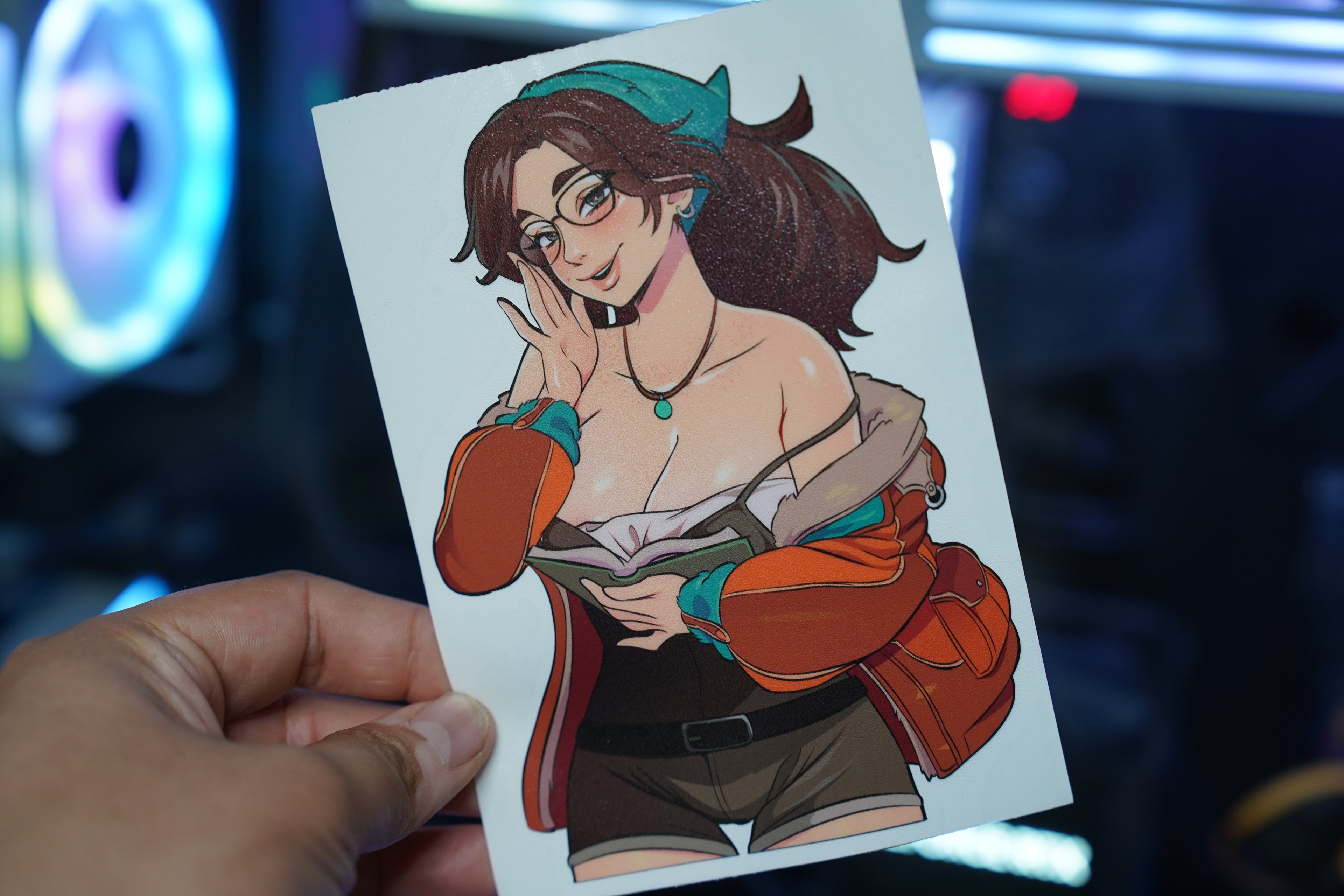 Anime Waifu Monster Hunter Alma Decal #12