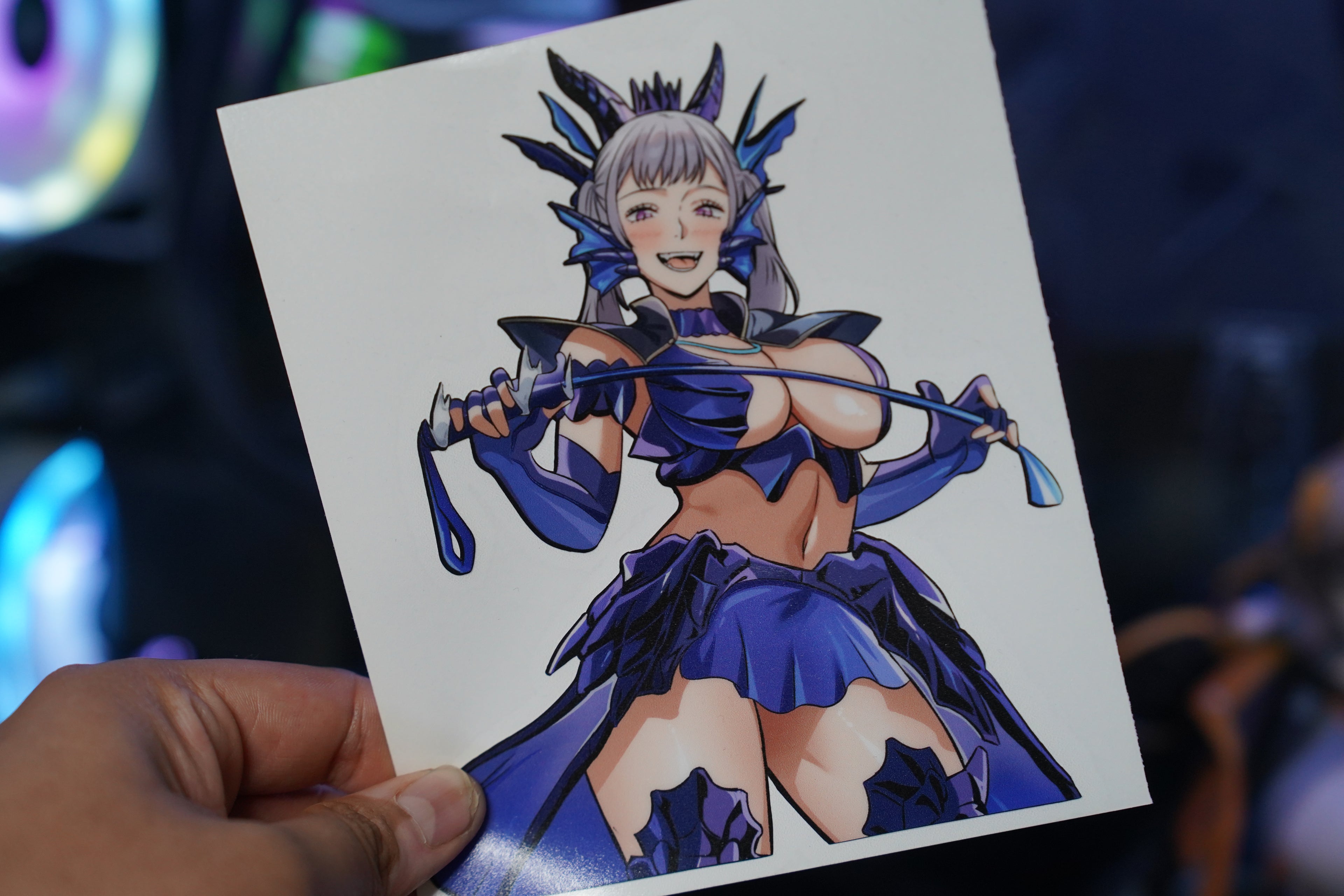 Anime Waifu Valkyrie Noelle Decal #14