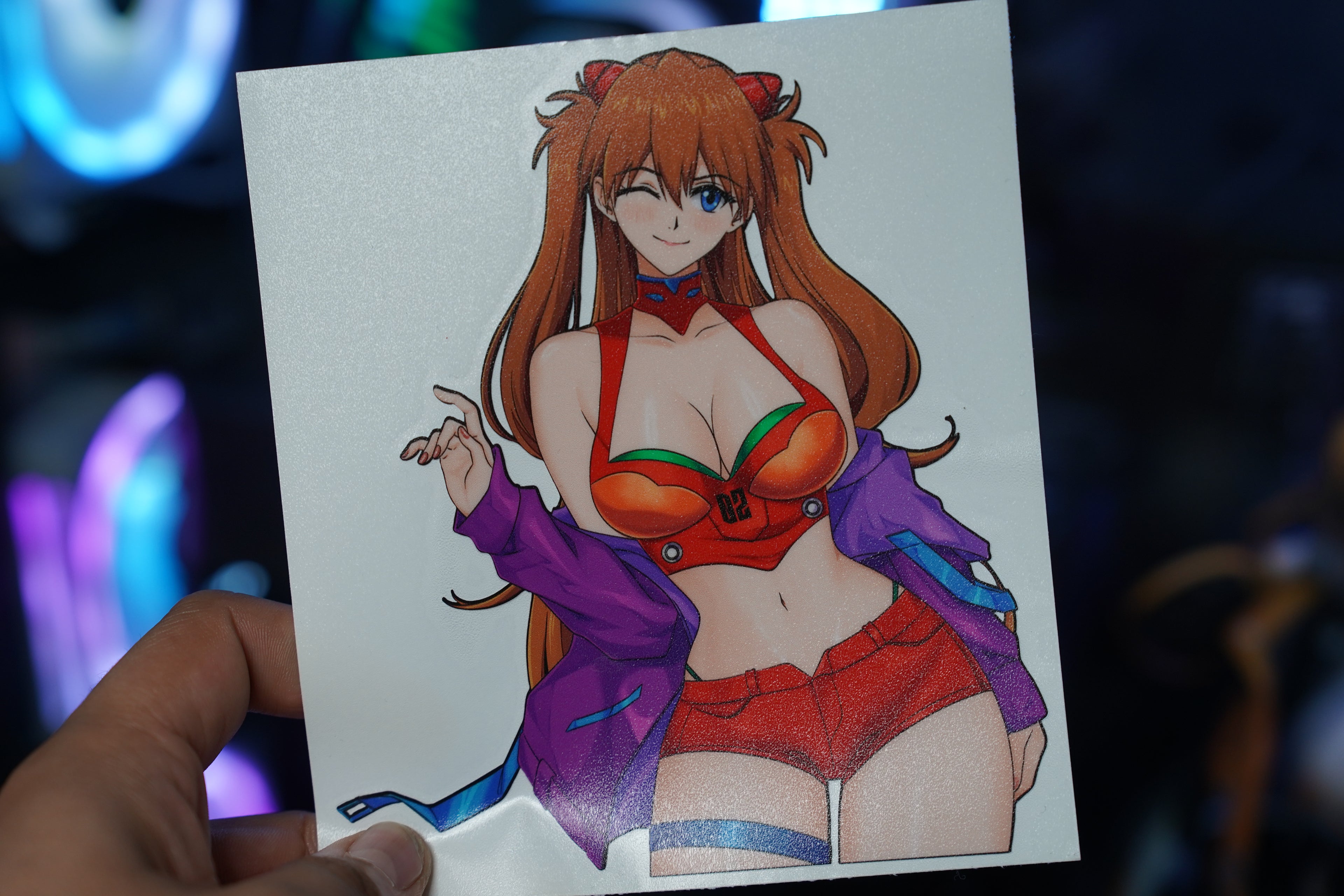 Anime Waifu Asuka Decal #15