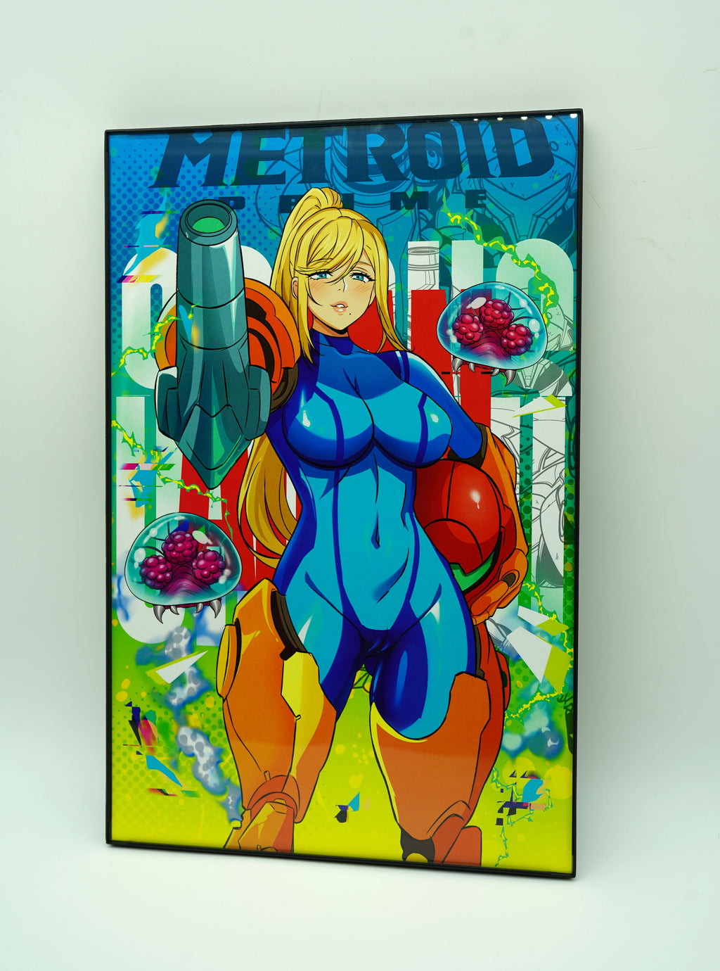 Anime Waifu Samus Aran Poster / Wall Banner
