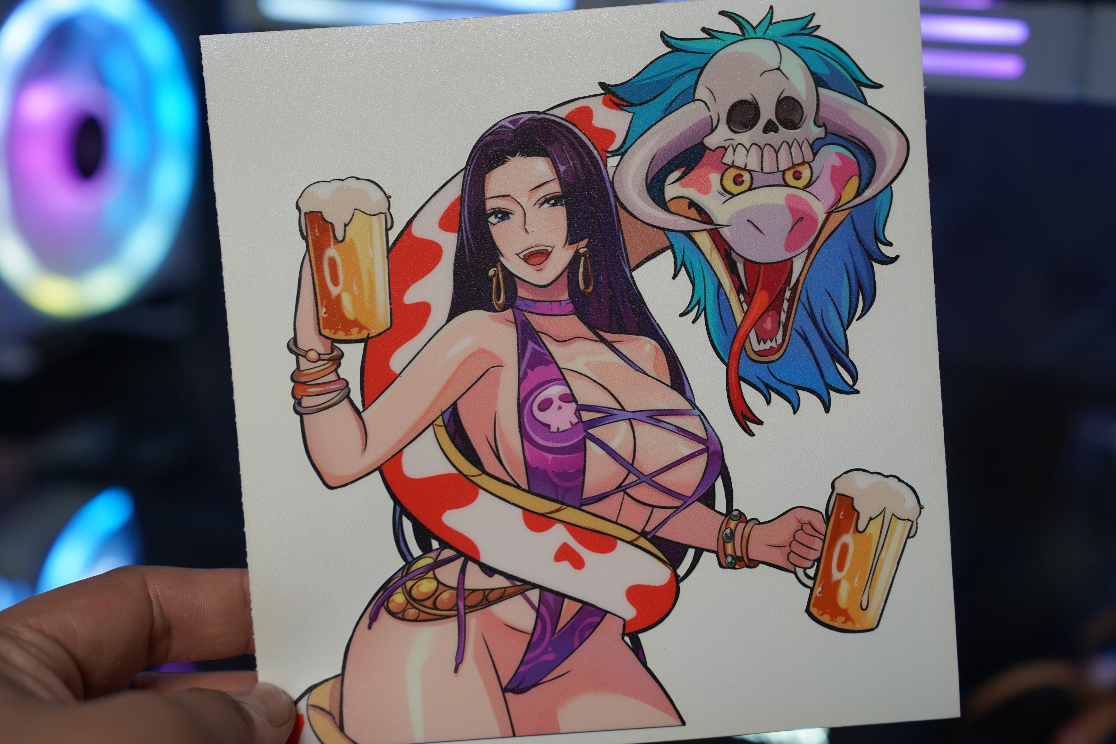 Anime Waifu Boa Hancock Decal #17