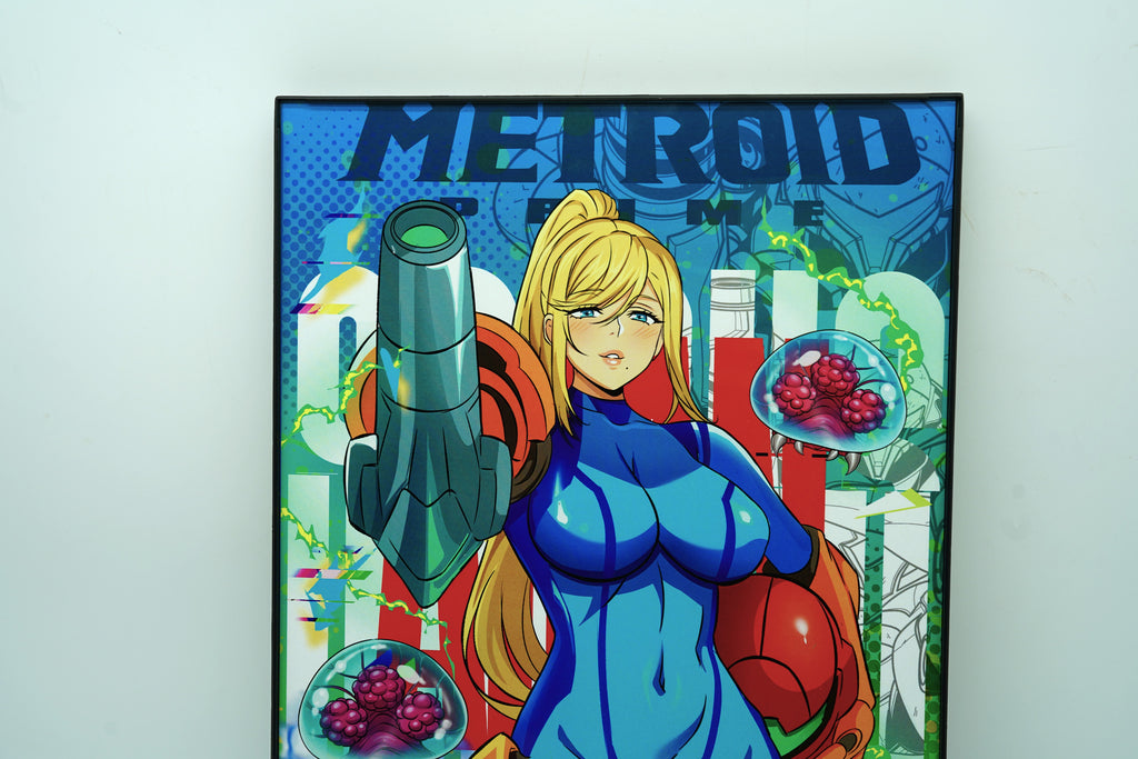 Anime Waifu Samus Aran Poster / Wall Banner