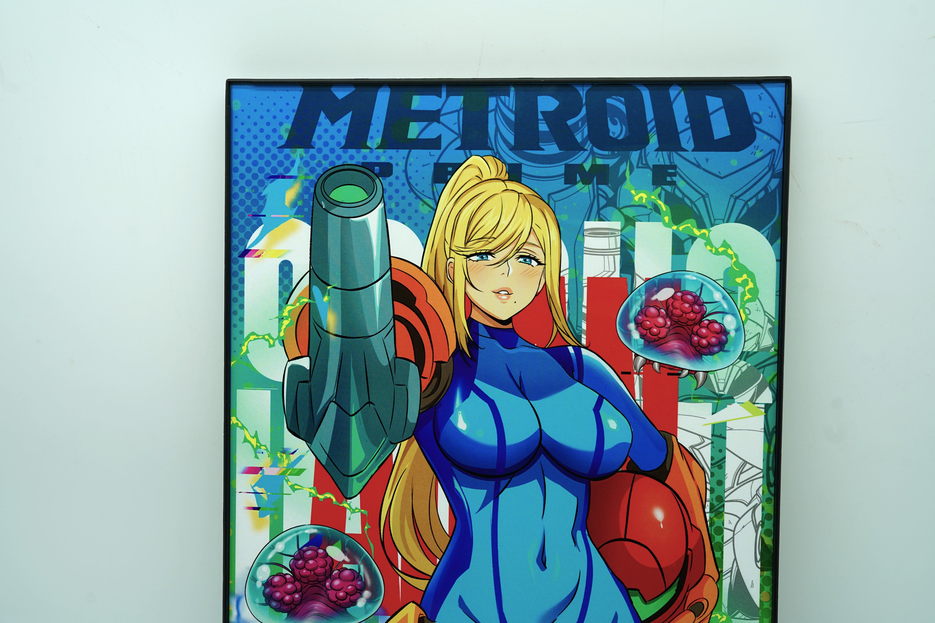 Anime Waifu Samus Aran Poster / Wall Banner