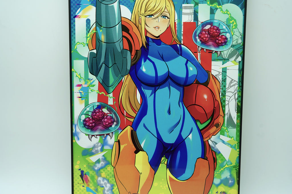 Anime Waifu Samus Aran Poster / Wall Banner