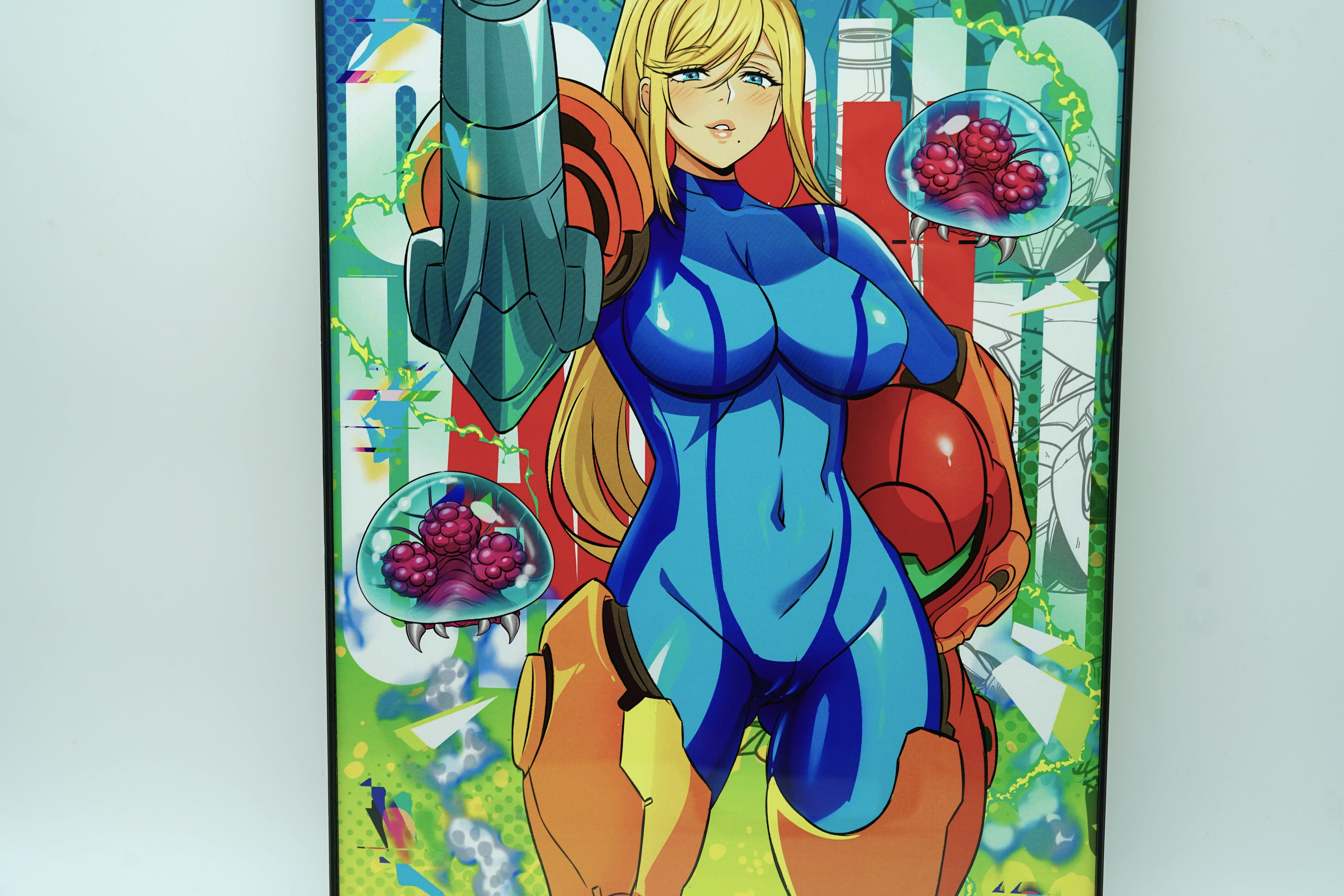 Anime Waifu Samus Aran Poster / Wall Banner