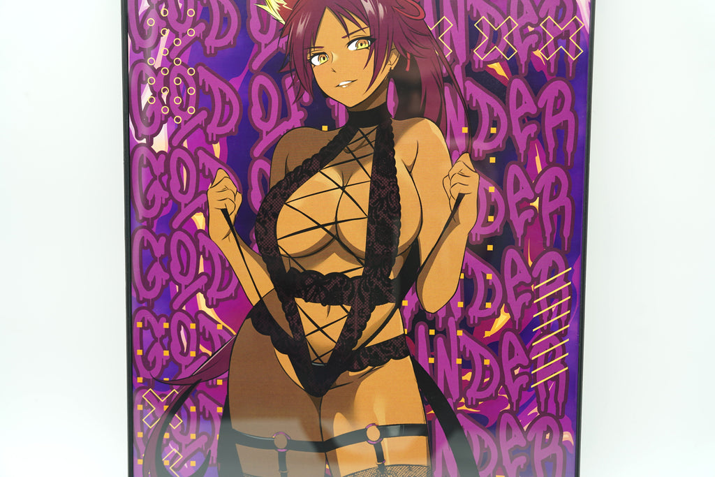 Anime Waifu Yoruichi Poster / Wall Banner