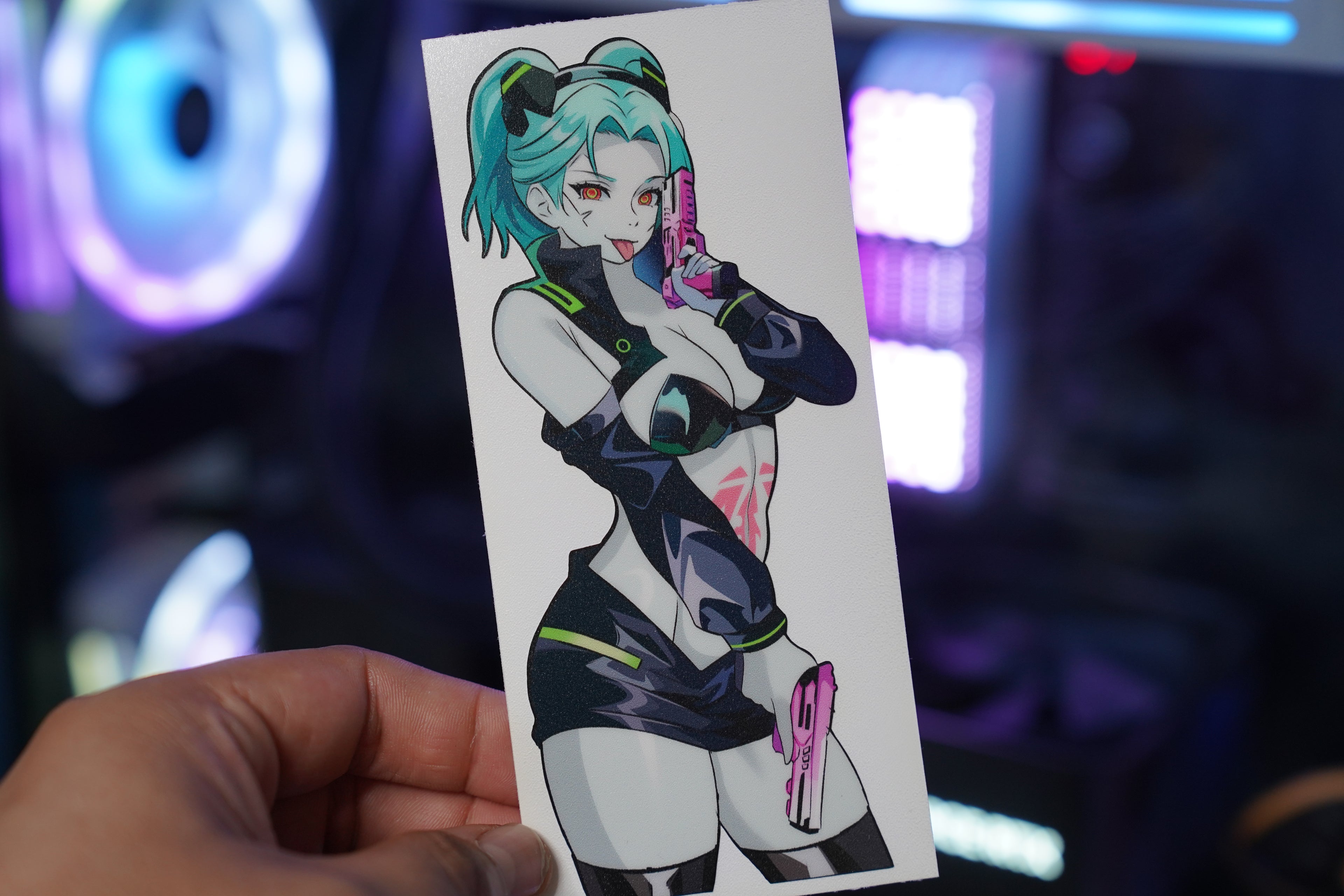Anime Waifu Rebecca V2 Decal #22