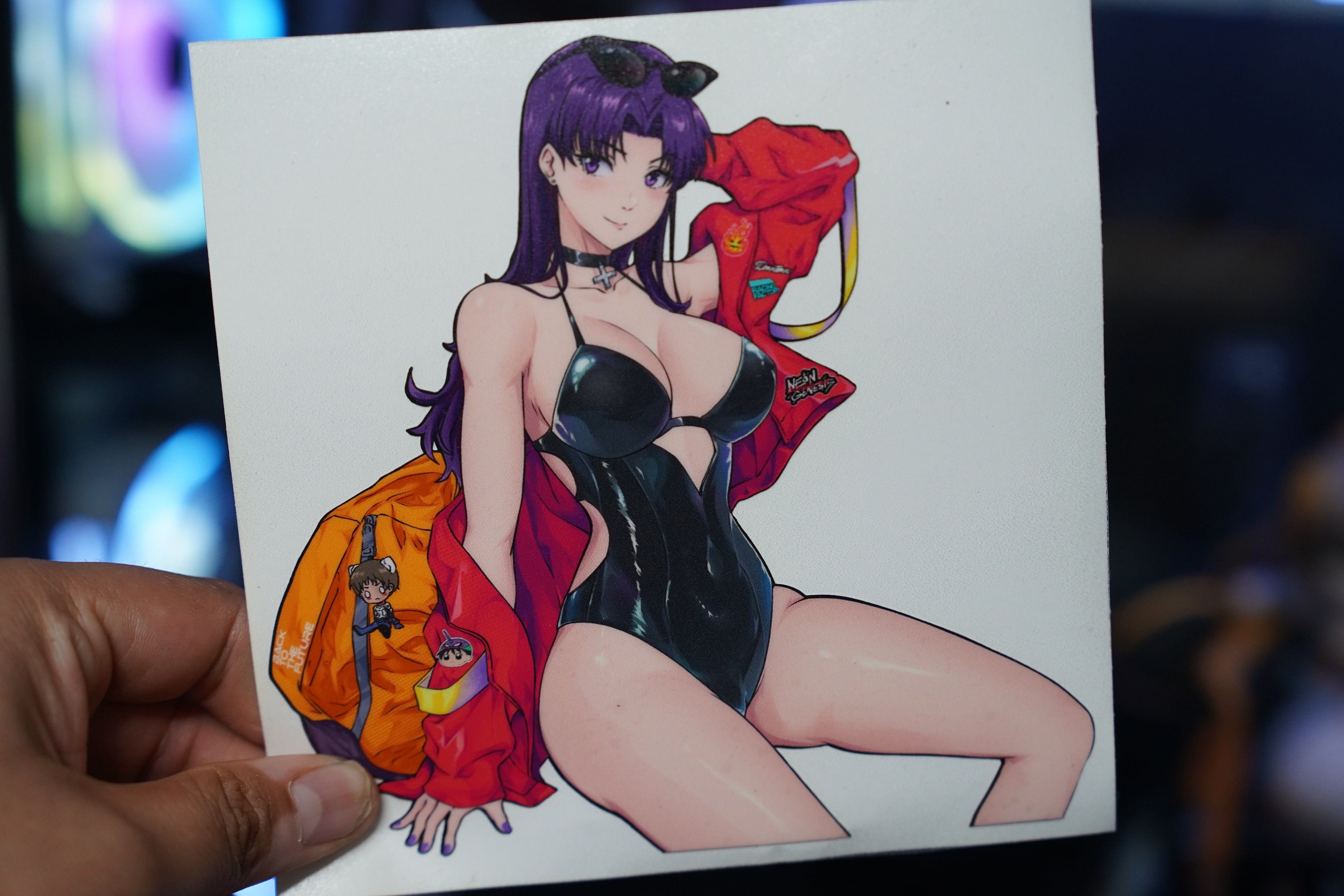 Anime Waifu Misato Decal #23