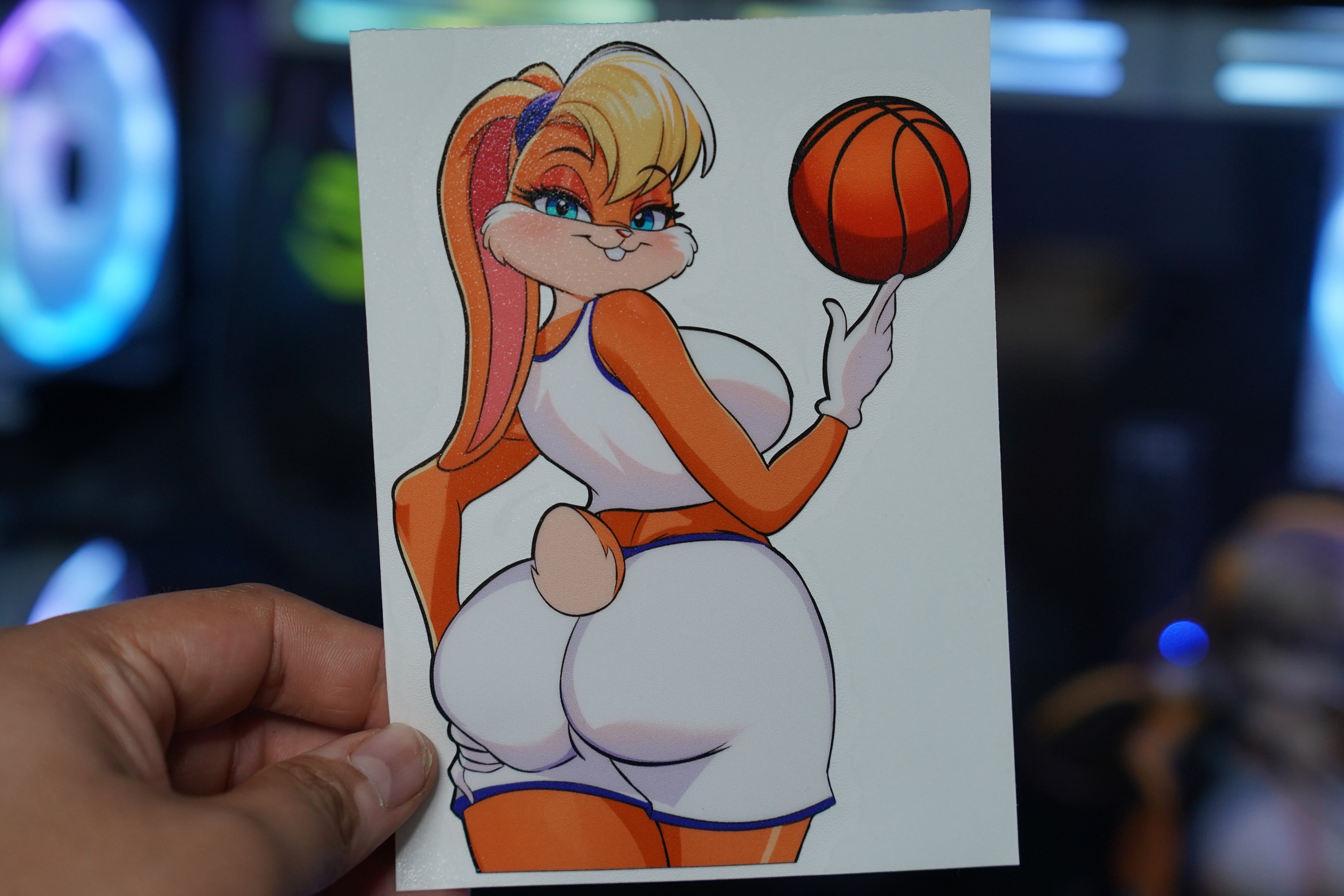 Anime Waifu Lola Bunny Decal #26