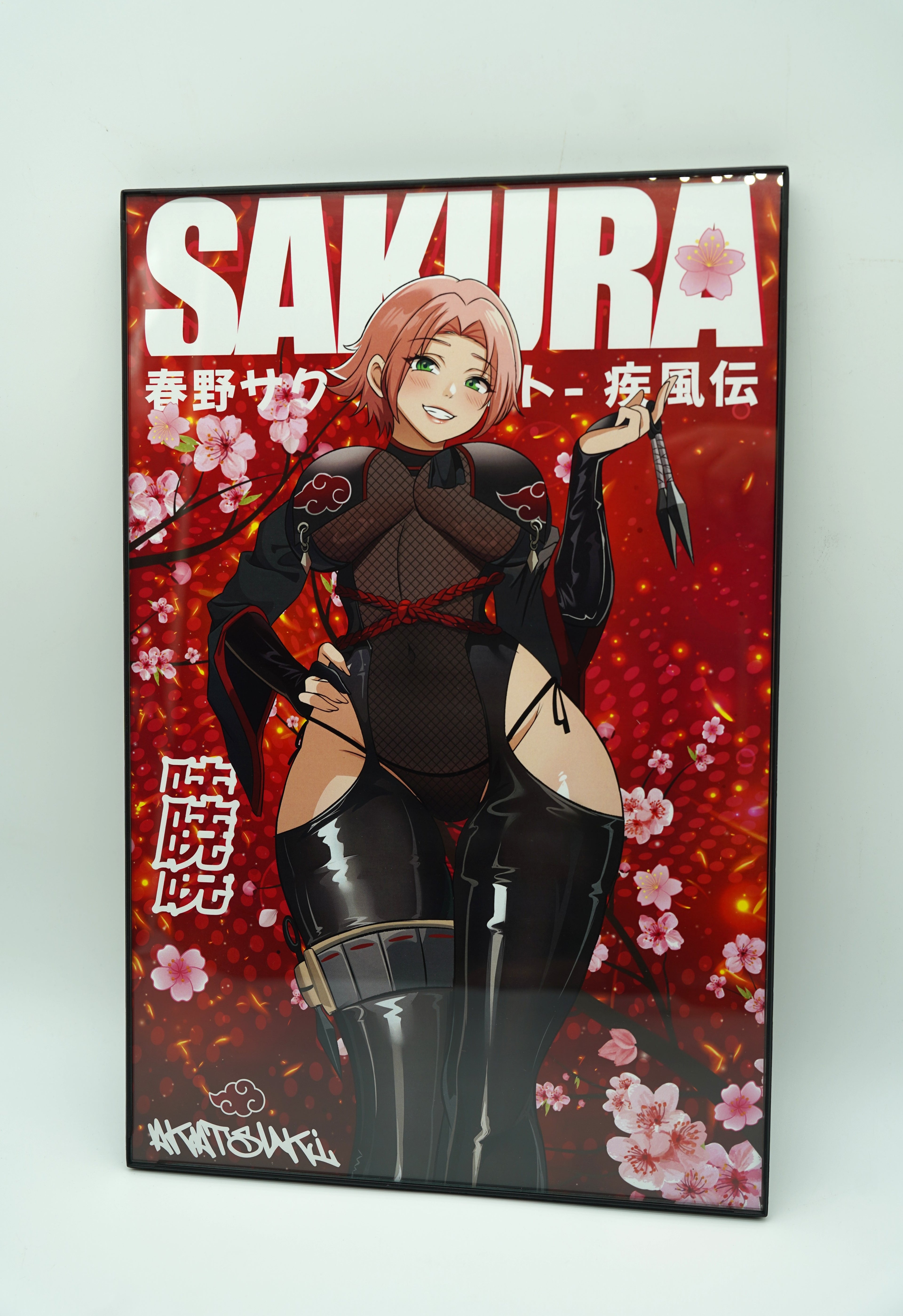 Anime Waifu Sakura Poster / Wall Banner